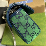 Interior view of elevated structured women's handbag – women's luxury handbag