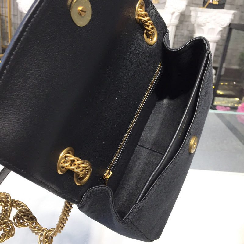 Effortless Premium PU Leather Handbag - Signature Hardware Accents | Women's Luxury Handbag #831 - alternate angle view (image 8) of designer-inspired handbag