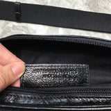 Refined Vegan Leather Handbag - Sleek Minimalist Lines | Women's Designer-Inspired Purse #221 - texture close-up (image 9) of designer-inspired handbag