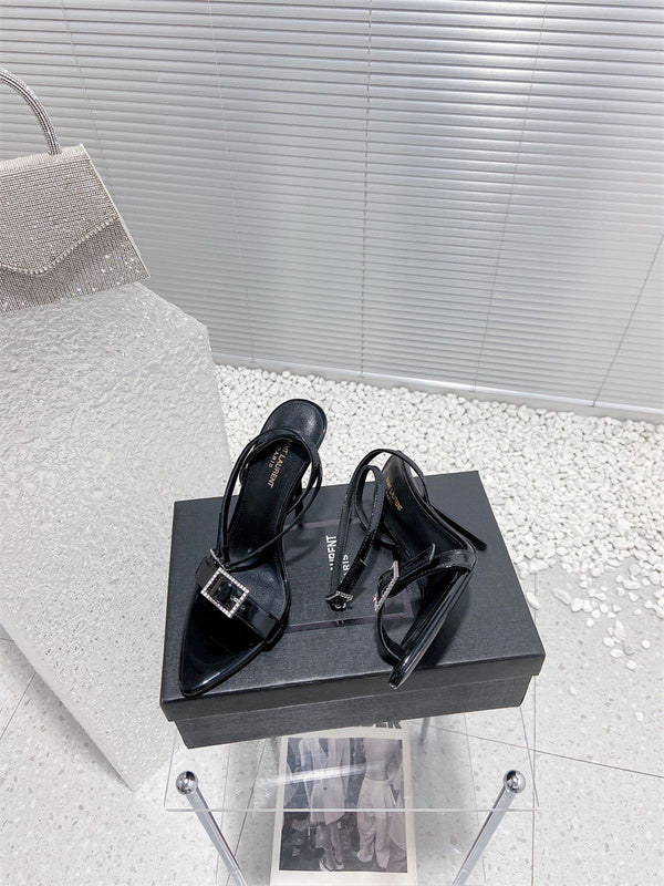 Saint Laurent designer shoes full view