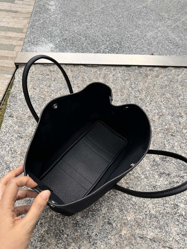 Statement handbag styled for everyday wear
