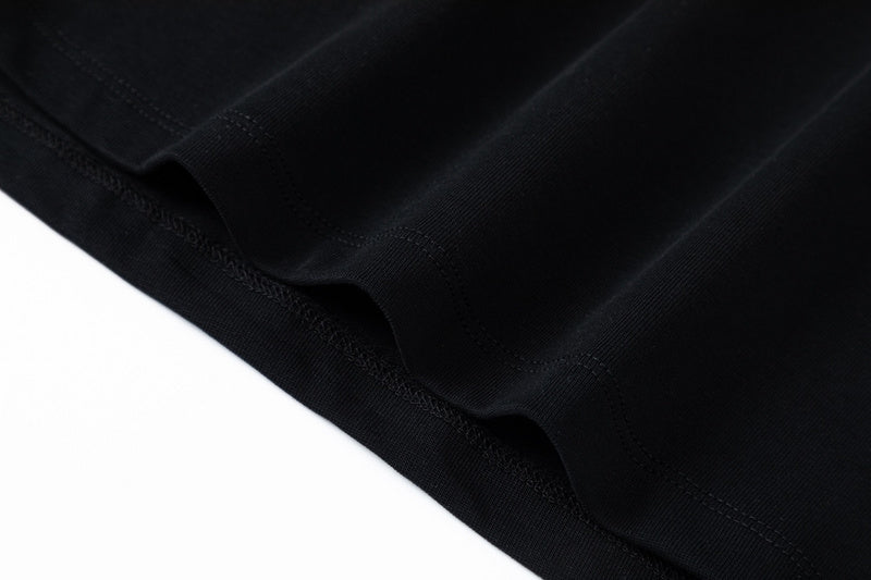 Side profile of Louis Vuitton cotton t-shirt with contemporary cut