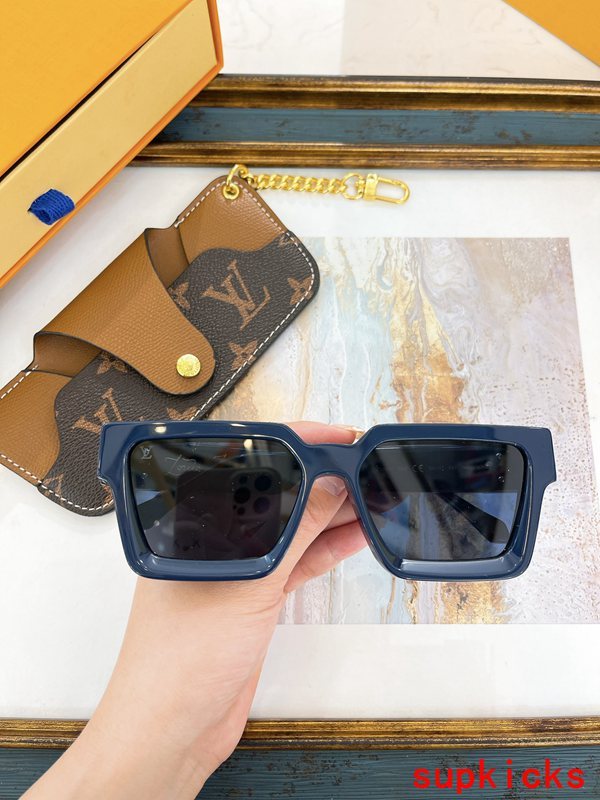 Side view of Louis Vuitton unisex sunglasses