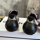 Givenchy Nude Block Heel Pumps - Angled View
