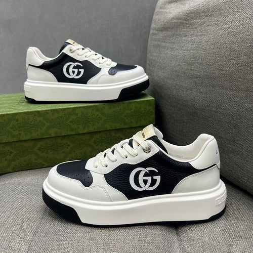 Gucci two-tone luxury sneakers view 11 sleek tonal finish