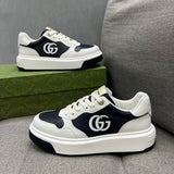 Gucci two-tone luxury sneakers view 11 sleek tonal finish