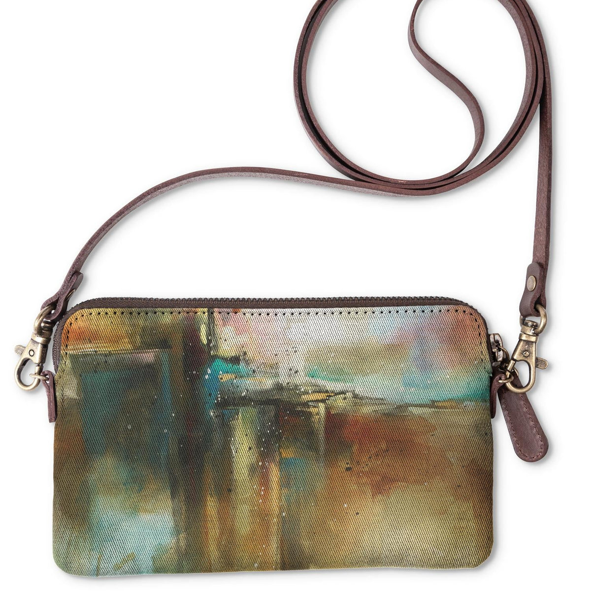 Ziva's Charm clutch bag – front view (one versatile size)