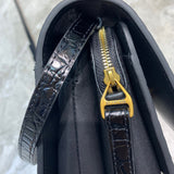 Timeless Faux Leather Handbag - Sleek Minimalist Lines | Women's Fashion Handbag #717 - styled full view (image 7) of designer-inspired handbag