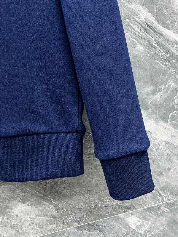 Back view of Louis Vuitton luxury clothing with tailored silhouette