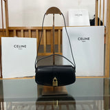 Front view of classic refined women's handbag – women's luxury handbag