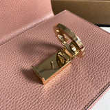 Interior view of classic chic women's handbag – women's statement bag