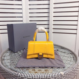 Front view of signature statement women's handbag – women's statement bag