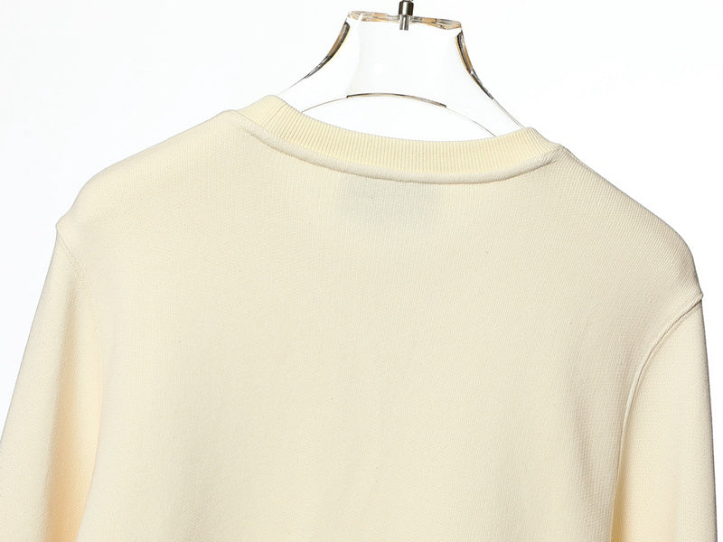 Side profile of Gucci luxury clothing with tailored silhouette