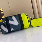 Close-up detail of statement refined women's handbag – women's designer-style accessory