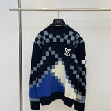 Front view of Louis Vuitton luxury clothing with streetwear-inspired cut