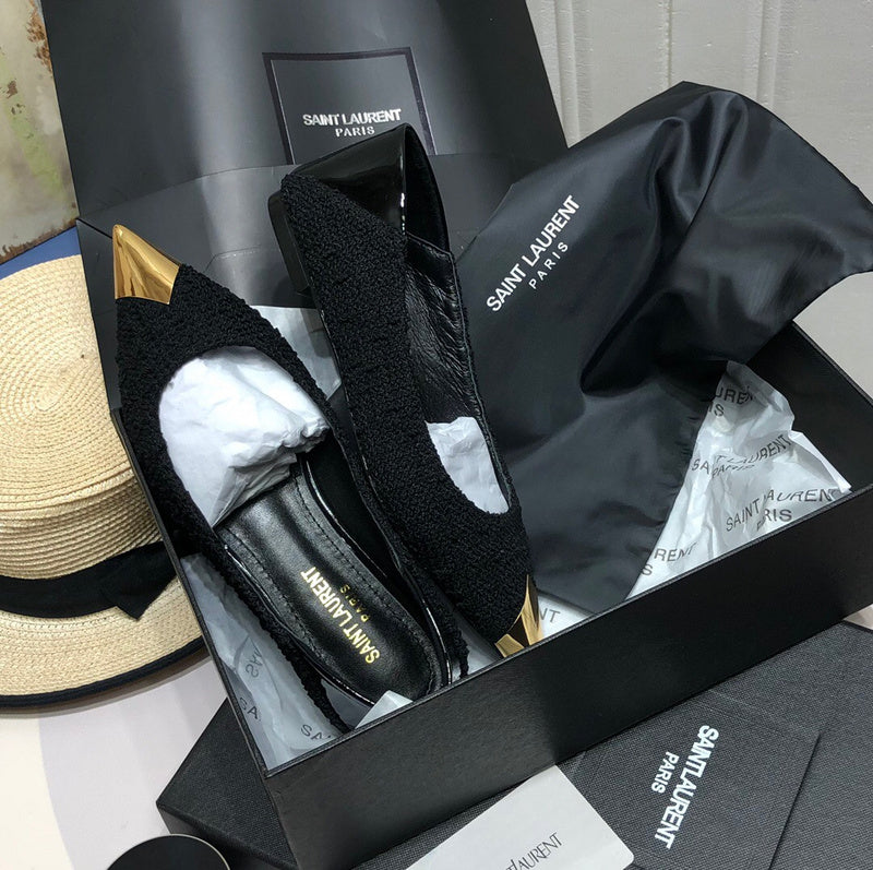 Saint Laurent luxury shoes angled view — premium authentic designer style