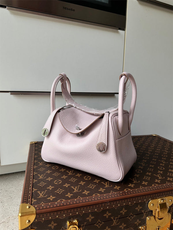Side view of everyday-ready structured handbag