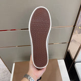 Modern Faux Leather Shoes - Statement Everyday Style | Women's Luxury Shoes #1321 - side angle view (image 2) of designer-inspired shoes