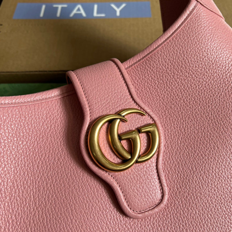 Modern bag shown from front angle