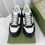 Gucci two-tone luxury sneakers view 8 sleek tonal finish
