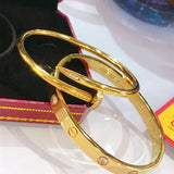Angled view of Cartier unisex jewelry piece