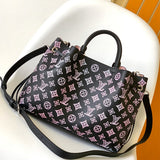  Sleek shopper bag carried on shoulder