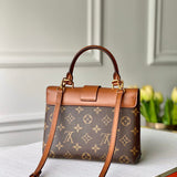Close-up detail of elevated premium women's handbag – women's luxury handbag