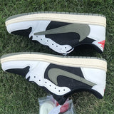 Nike two-tone luxury sneakers view 4 signature lace-up style