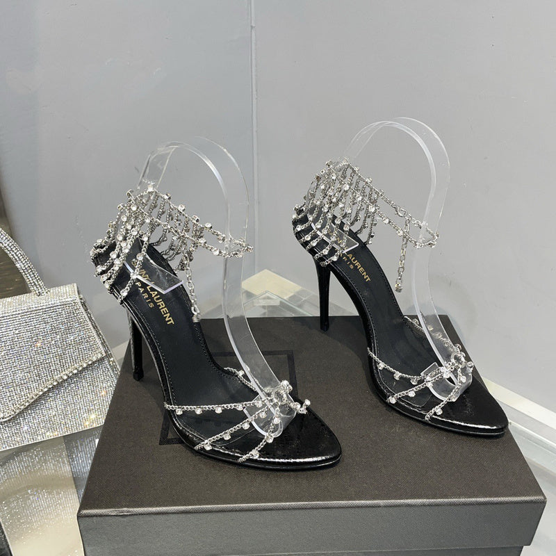 Saint Laurent luxury shoes front view — premium authentic designer style