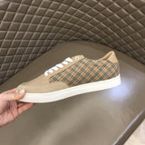 Burberry shoes Style 243 - close-up of iconic logo design