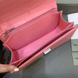 Effortless Vegan Leather Handbag - Polished Finish | Women's Premium Handbag #404 - alternate angle view (image 8) of designer-inspired handbag