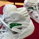Gucci stone beige luxury sneakers view 4 classic court silhouette