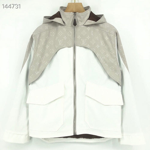 Front view of Louis Vuitton luxury clothing with everyday silhouette