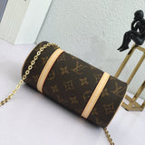 Styled lifestyle shot of polished signature women's handbag – women's luxury accessory
