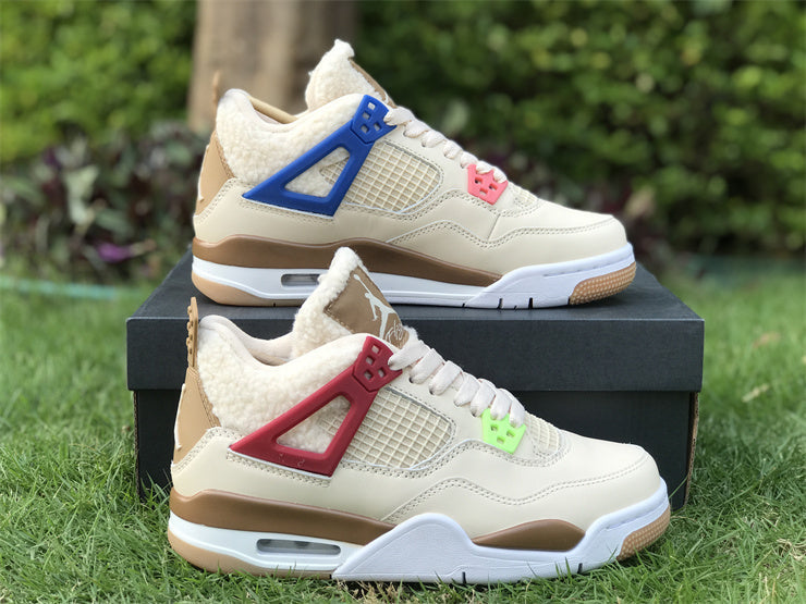 Nike stone beige luxury sneakers view 17 chunky sole construction