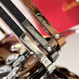 Side view of Cartier unisex sunglasses