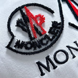 Full styled look of Moncler luxury clothing with tailored silhouette