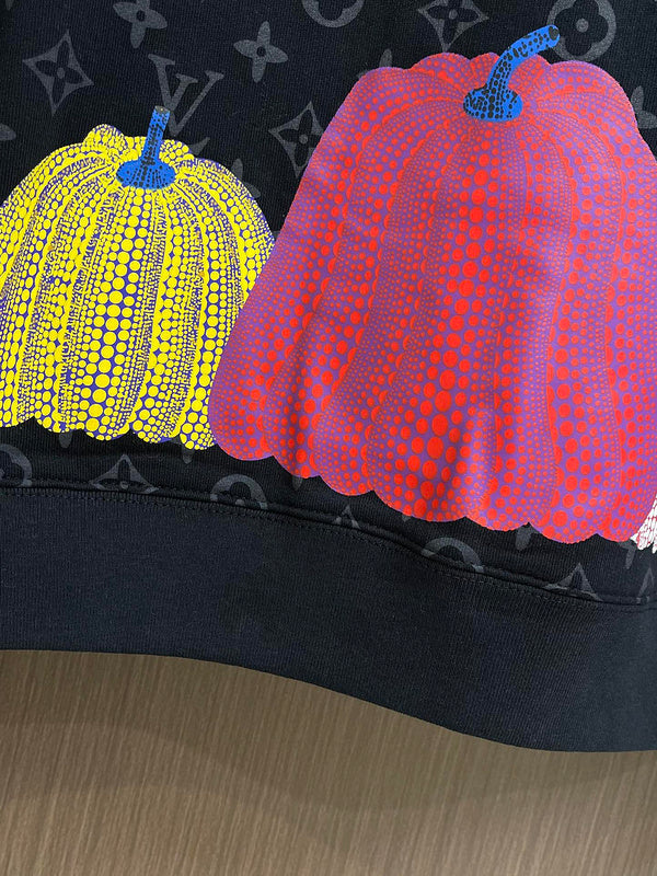 Front view of Louis Vuitton luxury clothing with relaxed-fit cut