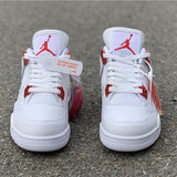 Nike clean off-white luxury sneakers view 4 bold athletic profile
