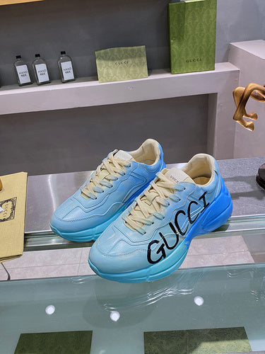 Gucci neutral cream luxury sneakers view 11 streetwear statement look