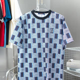 Back view of Louis Vuitton cotton t-shirt with relaxed-fit cut