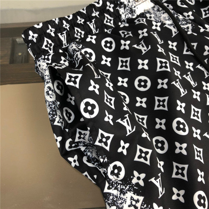 Close-up detail shot of Louis Vuitton cotton t-shirt with streetwear-inspired cut