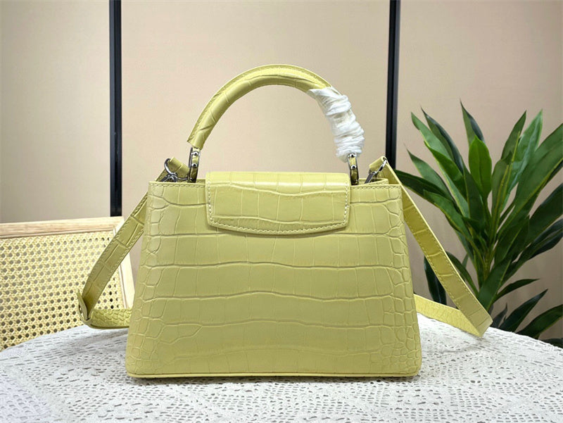  clean-lined handbag detail view showing craftsmanship 20