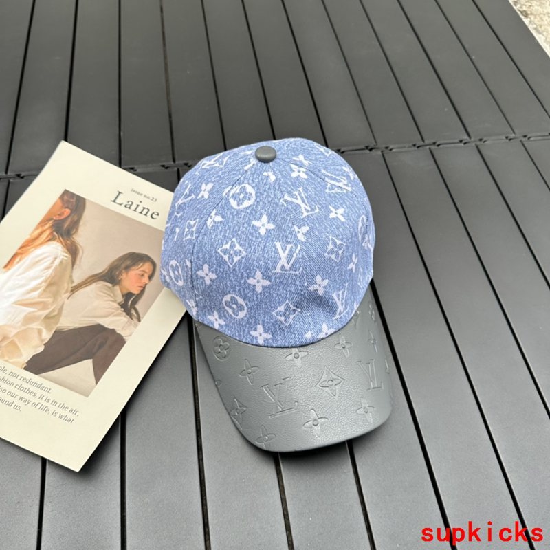 Side view of Louis Vuitton unisex cap