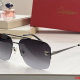 Lifestyle view of Cartier unisex sunglasses