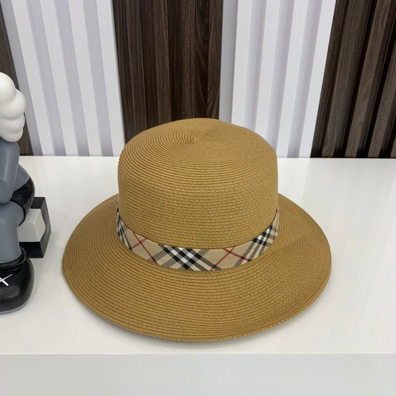 Front view of Burberry unisex cap
