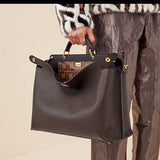 Ziva's Charm handbag – front view (41cm*13cm*29cm)