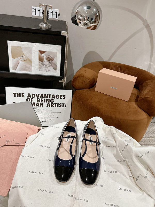 Miu Miu luxury shoes detail shot