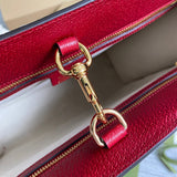 Close-up detail of structured classic women's handbag – women's everyday handbag