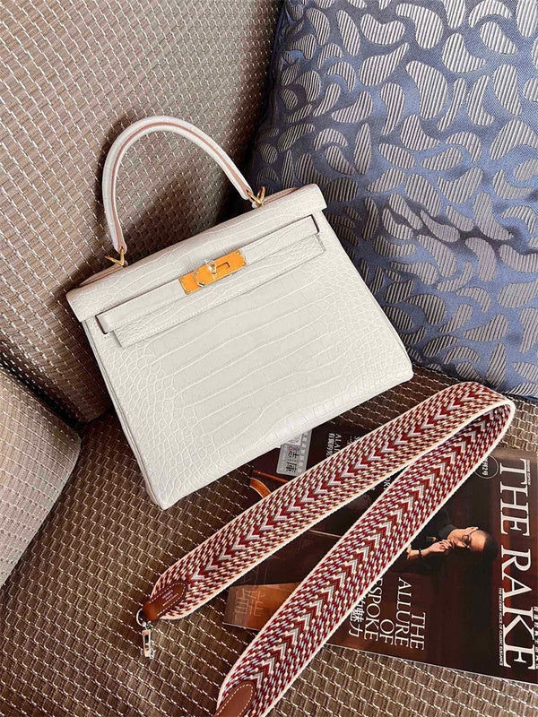Close-up detail of chic bag design